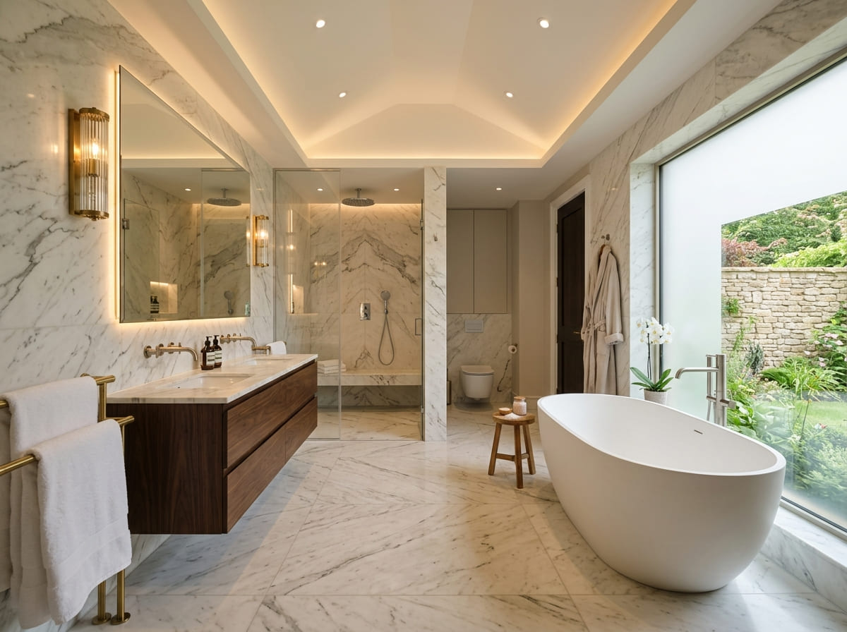 Custom Bathroom Renovation in New London